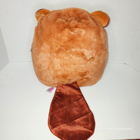 CHIP 🦫 Beaver FuzzAMallow Original Squishmallow by Kelly Toy ☆ NWT ☆ - Picture 2 of 8